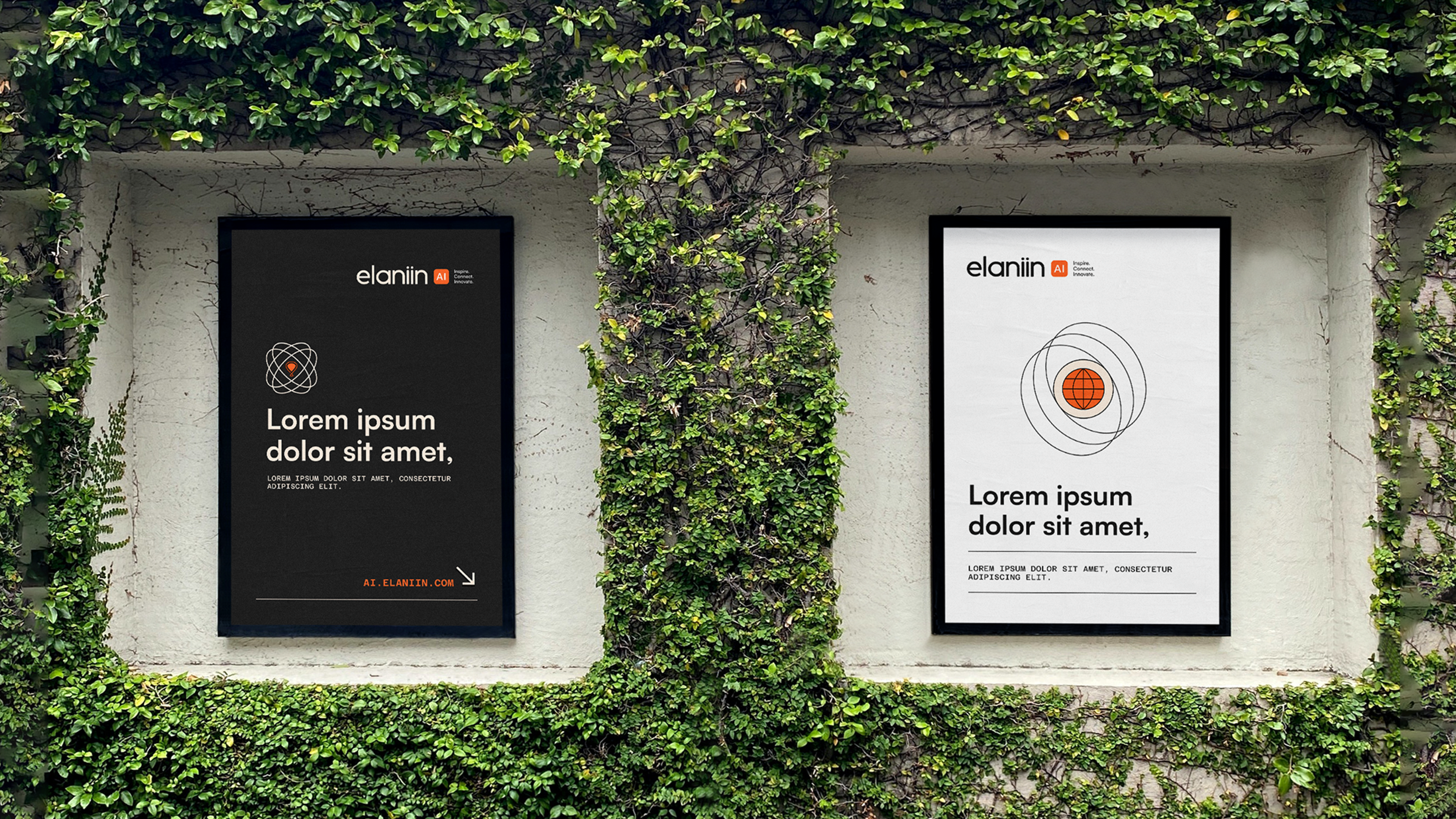 Elaniin AI OOH posters